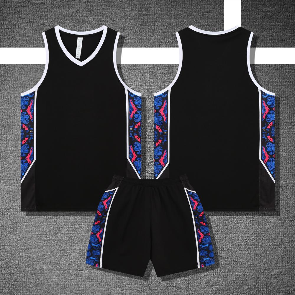 Camouflage summer basketball uniform for children and adults for…
