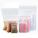 Food grade transparent pe packaging bag self-sealing bag plastic waterproof sealed bag jewelry packing bag large wholesale