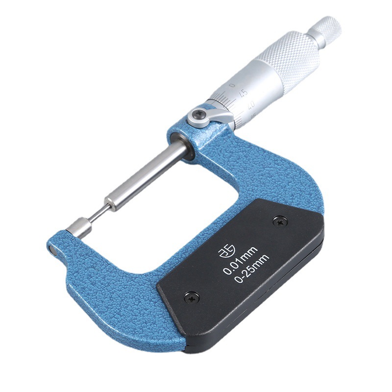 批发青海量具青量小头花键千分尺0-25 硬质合金 键槽千分尺现货