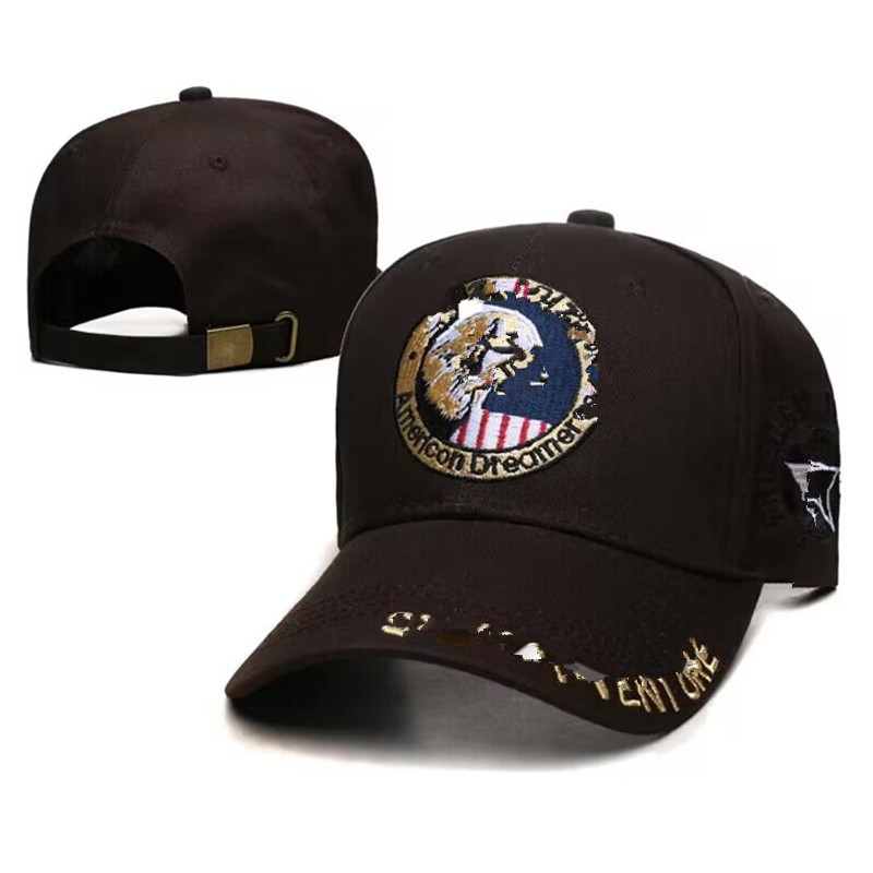 Primavera y verano sombrero de hombre sombrero de béisbol estilo estilo de moda versátil marca de moda ajustable bordado protector solar hombre al aire libre sombrero de lengua casual