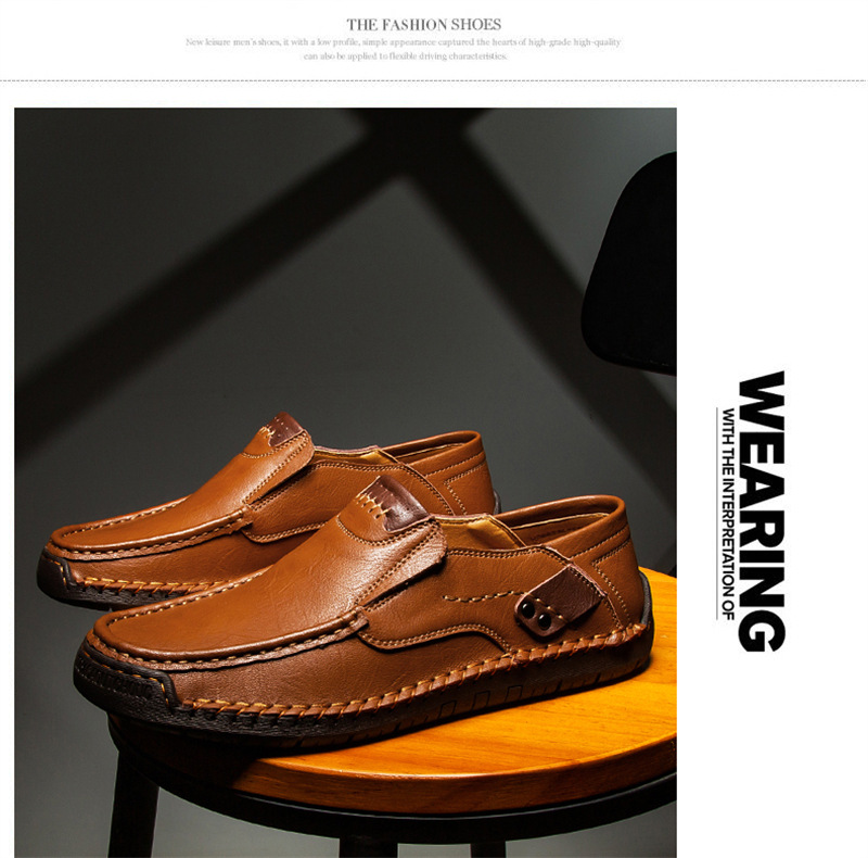 Arbeitsschuhe Sportschuhe Lederschuhe Sneakers Canvas Synthetik Rutschfeste Stoßdämpfung Fußgewölbeunterstützung_voghion.com