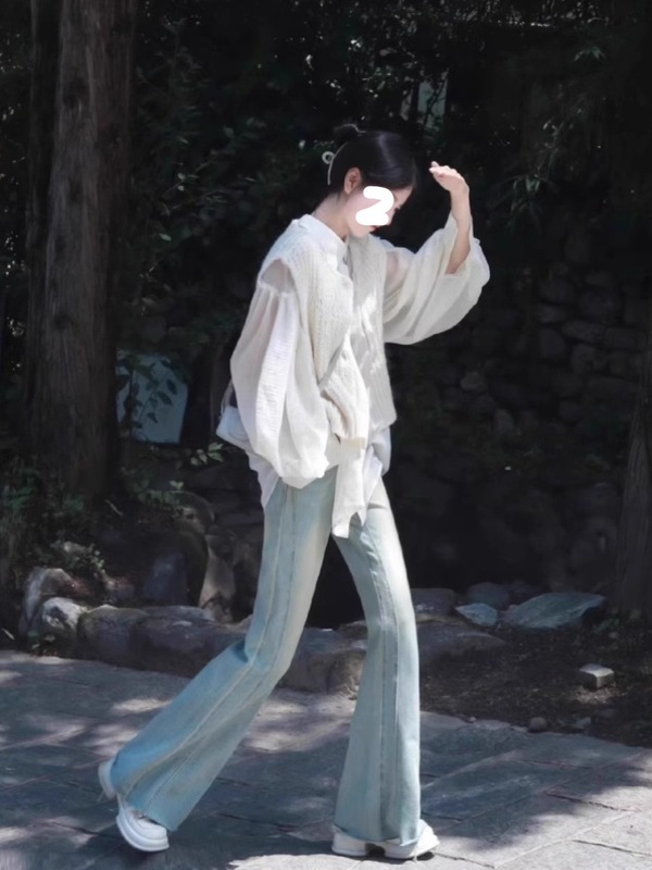 早秋季女装新款茶系穿搭设计感盐系韩剧三件套装女秋装搭配一整套|undefined