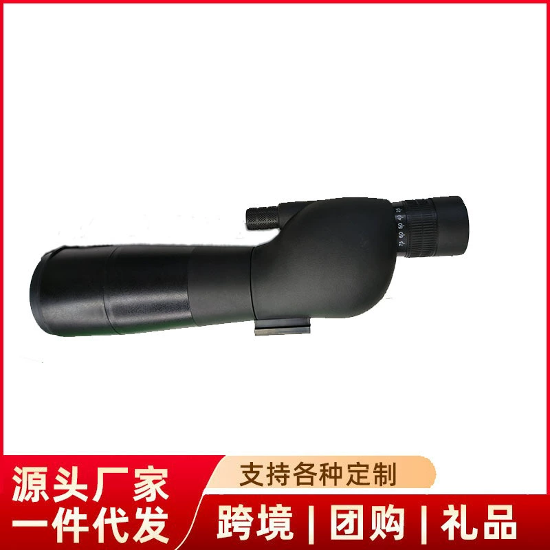 Профессиональный телескоп для наблюдения за птицей 25-75X60ED с высоким увеличением и высокой четкостью, монокулярный телескоп с зумом для наблюдения за объектами на открытом воздухе и за Луной с широким углом обзора.