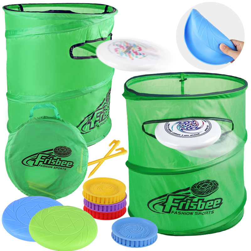 Niños al aire libre PE material Frisbee mano tirando pegamento suave disco volador deportivo sensación de entrenamiento accesorios deportivos juguetes de ocio