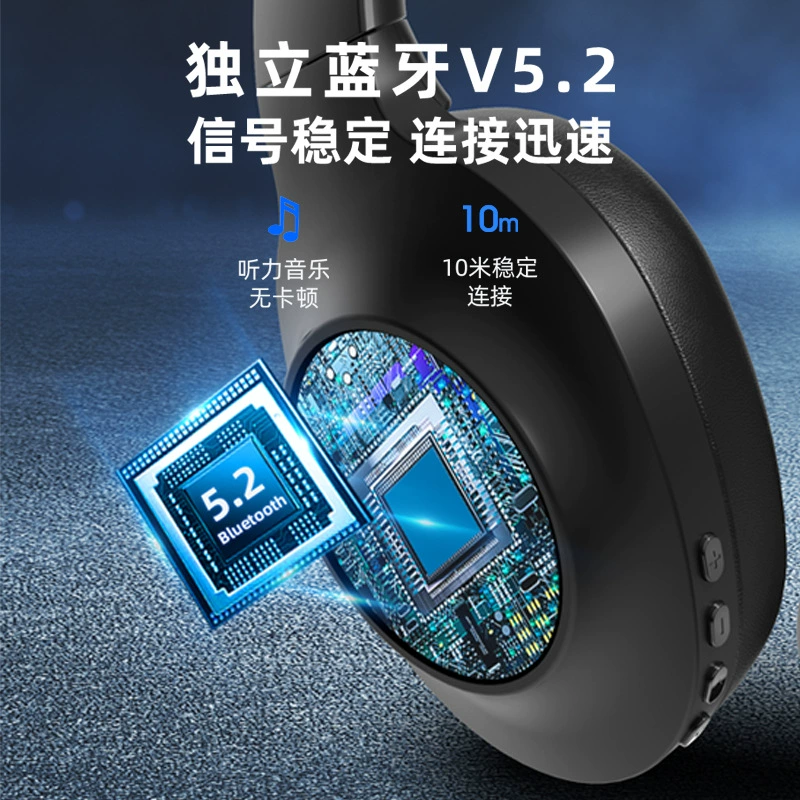 FD Bluetooth зарядные наушники 46 уровня, беспроводные FM, тест AB класса