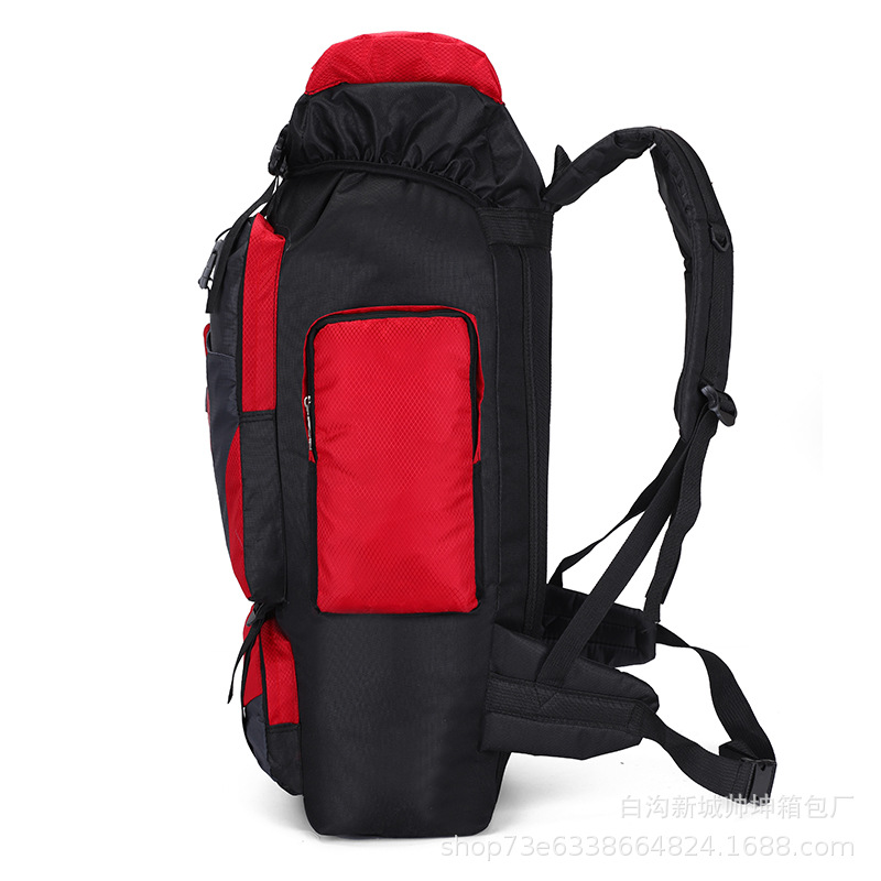 Mochila de viaje de 80L - Gran capacidad, para senderismo y montañismo