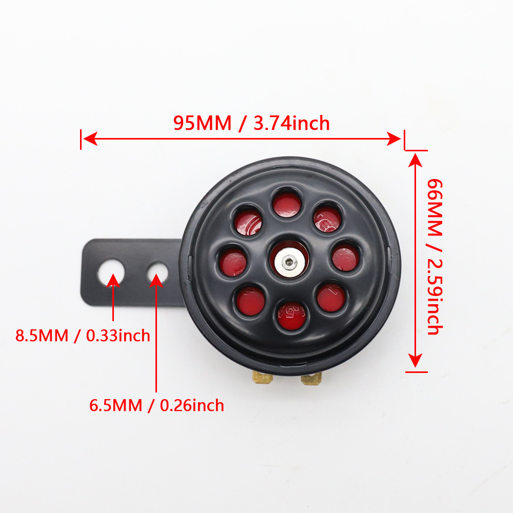 Lvee Liwei cuerno DL70 serie motocicleta coche eléctrico ATV triciclo Kart reemplazo original 12V