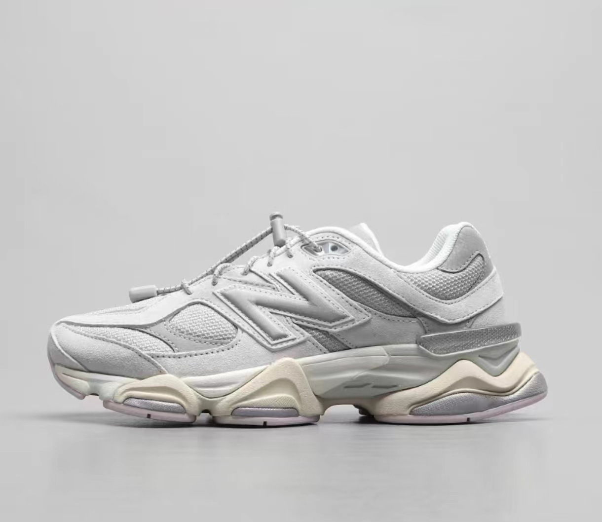 Ventas directas de la fábrica de zapatos Putian nb9060 zapatos de papá de absorción de impactos de todo fósforo aumento de suela gruesa pareja zapatos deportivos casuales