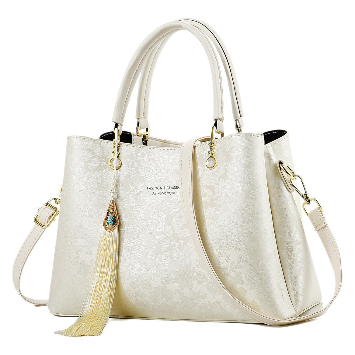 Bolso de mujer 2025 nuevo estilo nacional elegante temperamento nuevo bolso de viaje chino atmósfera mochila de hombro