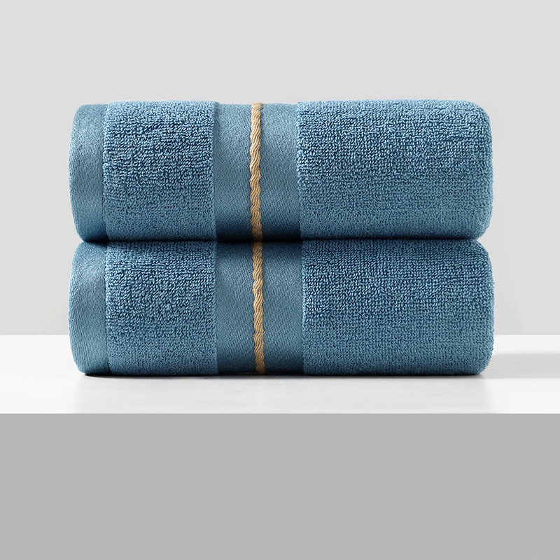 Toallas de algodón puro, tipo A, al por mayor, gruesas, suaves, absorbentes, de poliéster y algodón, toallas faciales para adultos, de secado rápido, para lavarse la cara.