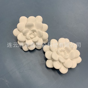 Plaster Aromatherapy Flowers for Car Air Outlets Customized Ceramic Plaster Aromatherapy