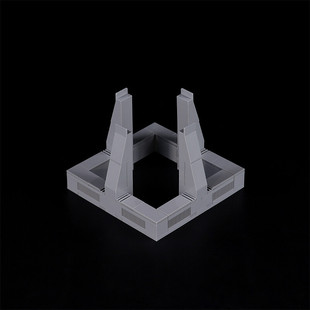 C138 Saturn V Launch Platform 123 Parts Display Stand for 21309 Rocket