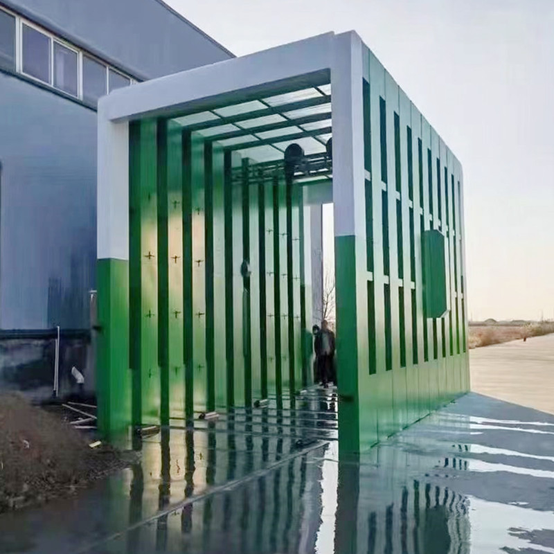 全自动龙门洗车机 工地工程洗轮机 煤矿专用洗车台冲洗设备