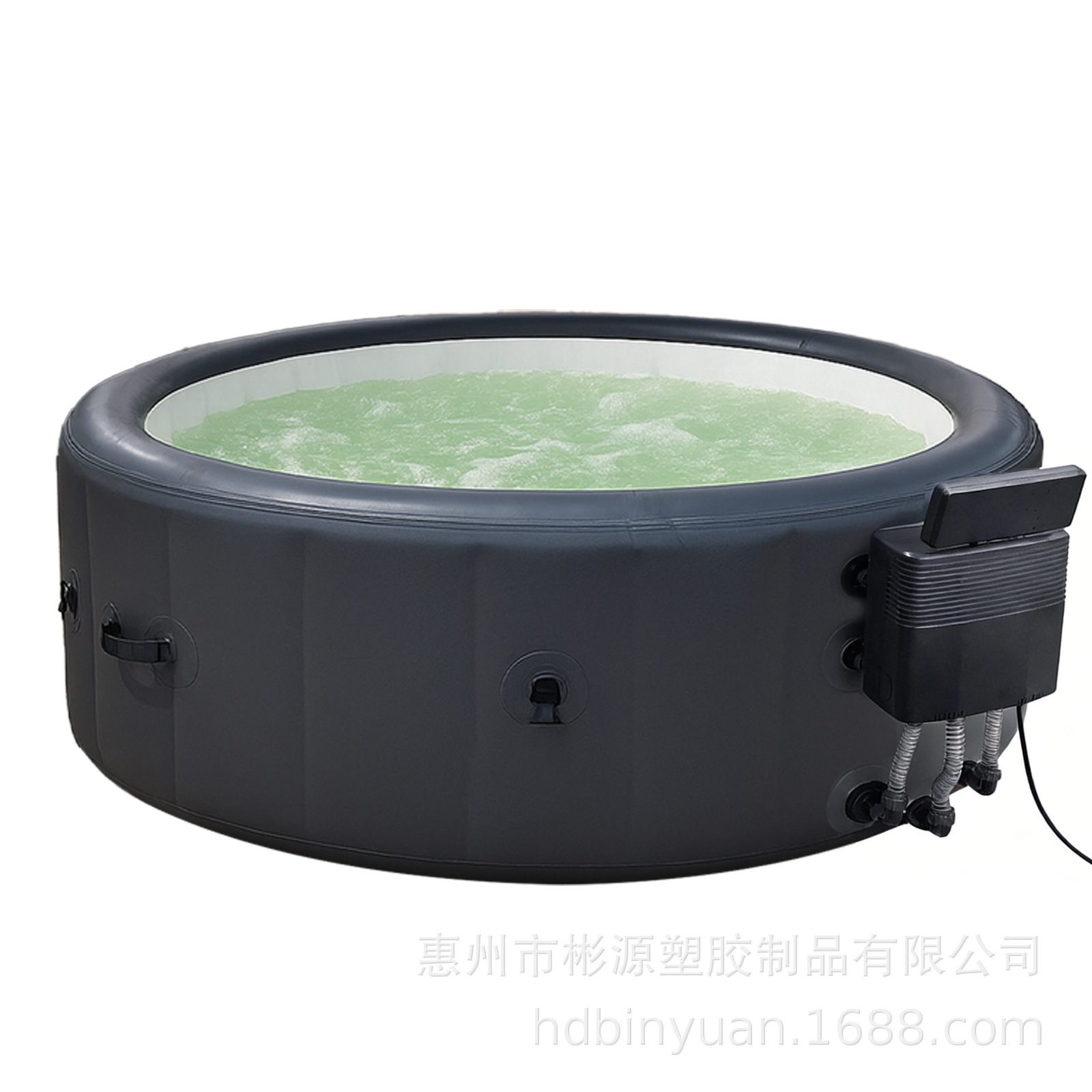 インフレータブルスパマッサージバスタブホームインフレータブルスイミングプールマッサージバブルプールバスバケツ大人折りたたみスパプール