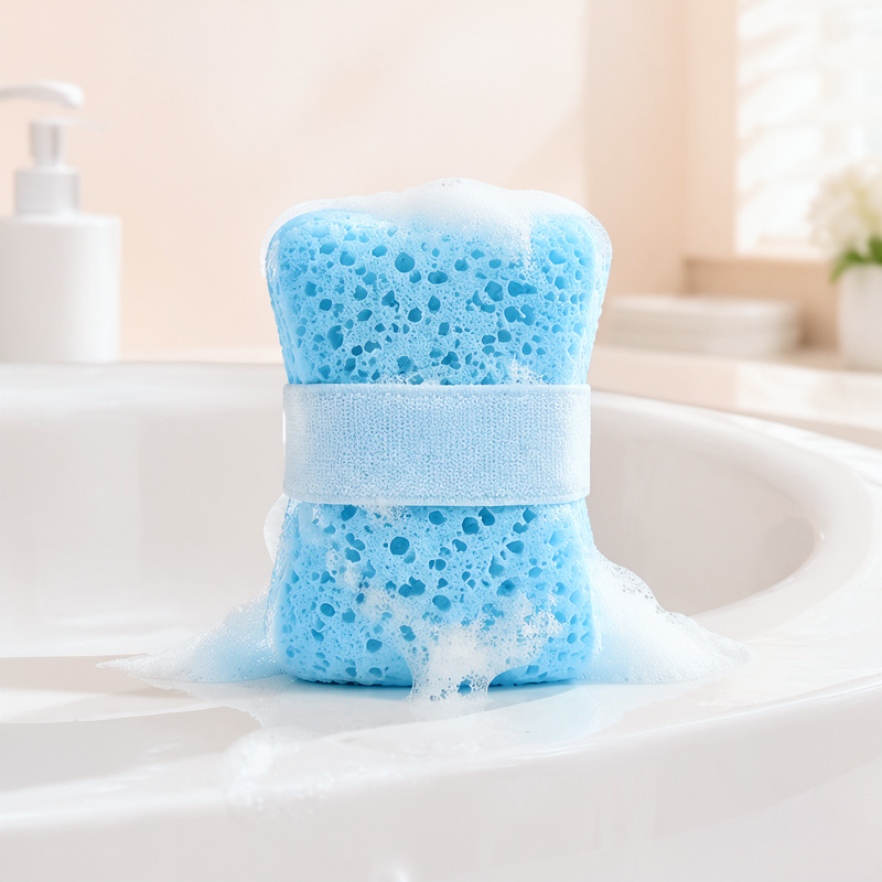Bolsa Espumadora para Jabón de Esponja, Suave, para Baño image 7