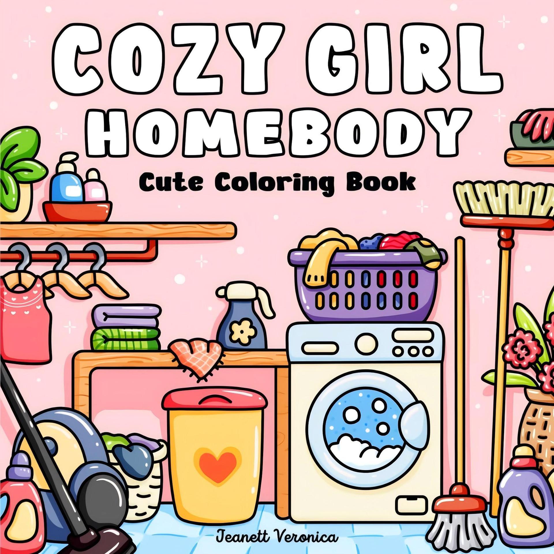 Libros para Colorear de la Serie Navidad y Año Nuevo Más Vendidos, Libros para Colorear de la Serie de Animales de Dibujos Animados para Planificador Diario