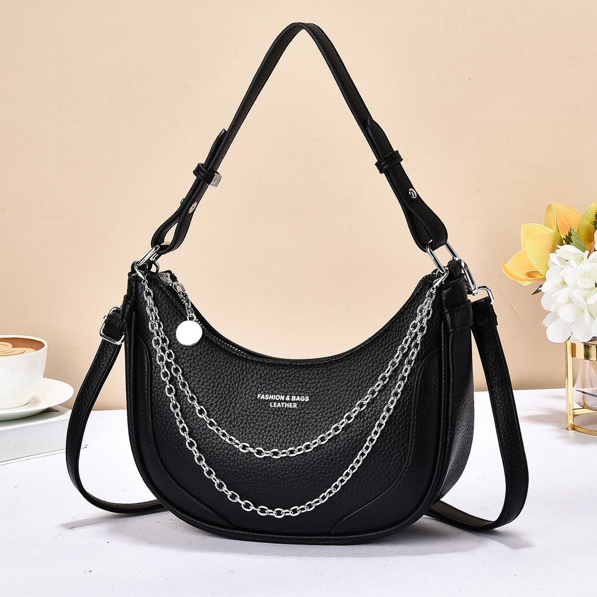 Bolso de mano casual de moda simple y lujoso bolso de brazo de estilo coreano bolso de hombro diario bolsos transfronterizos