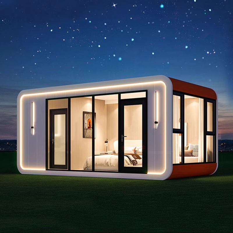 Cápsula espacial sala móvil Apple Cang Net Red B & B Casa al aire libre Casa móvil Oficina Lugar escénico Hotel residencial