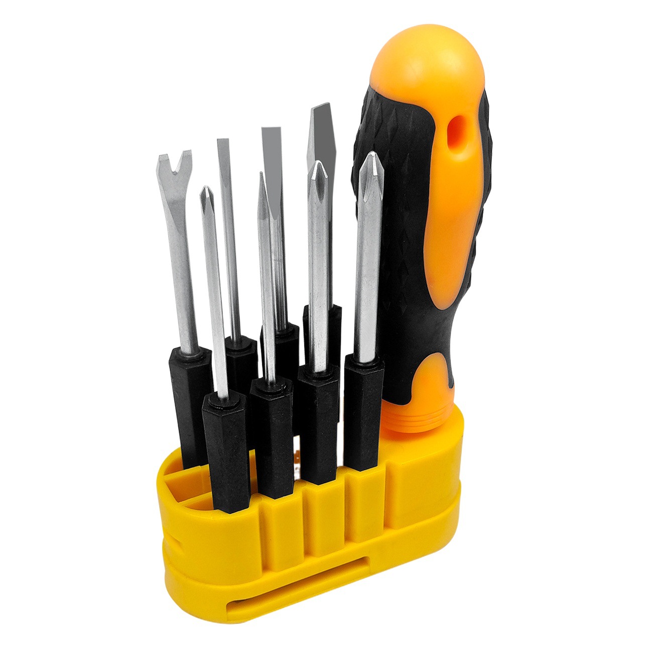 9PC multi-función destornillador de Torre combinación traje destornillador en forma de cruz multi-especificación destornillador