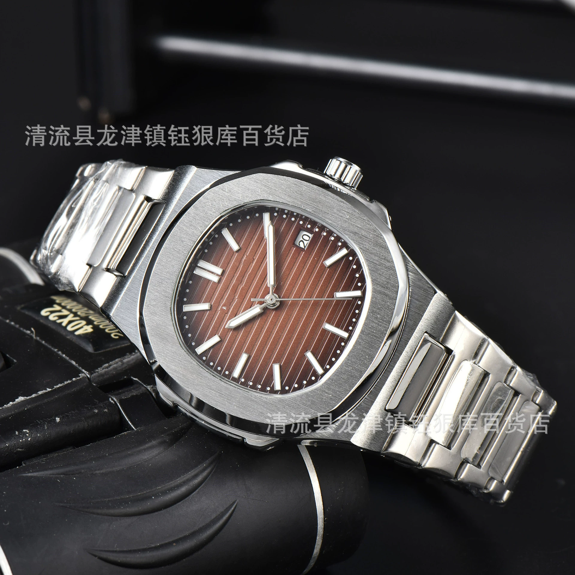 Mechanical steel belt, watch, 2023, for import, wholesale