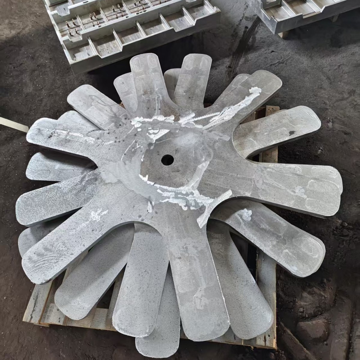 实体翻砂铸造工厂大型白模模具 铸铝泡沫型消失模具 砂型铸铝白