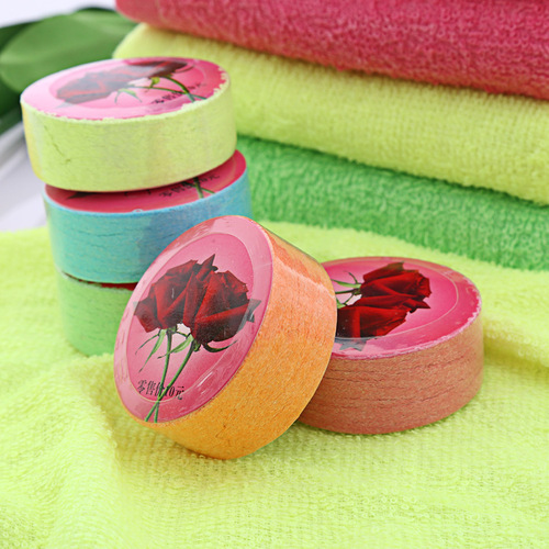 Pure cotton color compressed towel wholesale Lvyou outdoor hotel disposable portable towel advertising LOGO customization