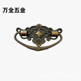 跨境复古抽屉拉手五金锌合金金属礼盒提手橱柜欧式把手衣柜小拉手