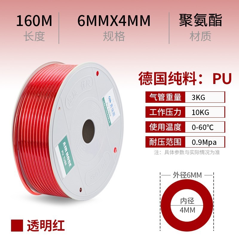 PU气动软管8mm气线12mmPU管PU气管空压机配件大全|undefined