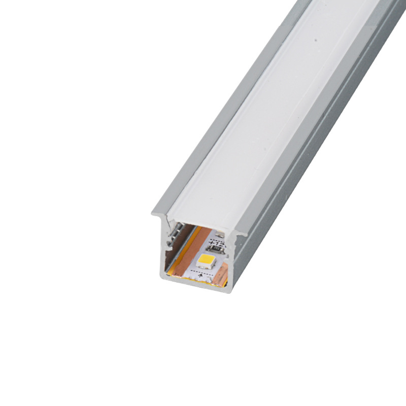 Ranura de lámpara LED Ranura de lámpara sin soldadura Ranura de lámpara de aleación de aluminio integrada Gabinete de vino Sala de estar Luz de techo con ranura para tarjetas Lámpara lineal