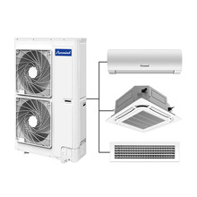 跨境外贸出口商用多联机工业中央空调家用一拖四 Air Conditioner