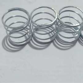 【压簧】琴钢线右旋镀锌压簧
