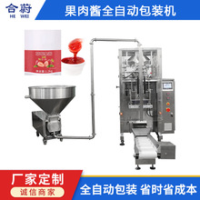 立式液体袋装包装机果酱馅料自动填充计量食品灌装真空设备机械