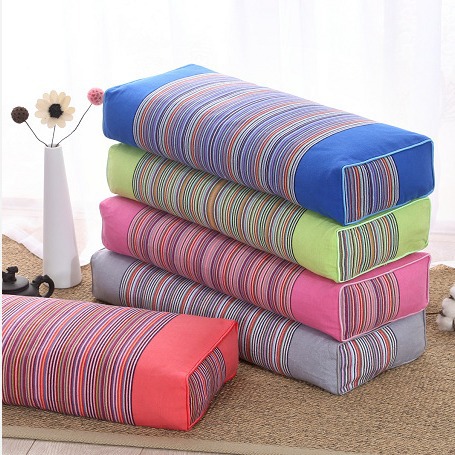 厂家批发颈椎枕 枕头棉质枕套荞麦壳枕芯 颈椎枕方枕宫庭枕