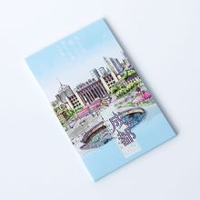 手绘成都明信片12张四川风景旅行纪念品卡片中国城市毕业旅游礼物
