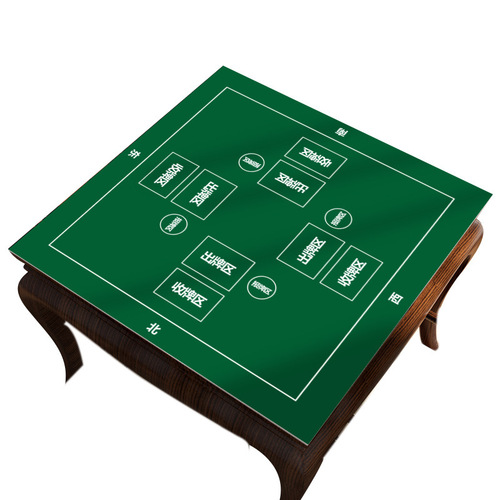 Silent Anti-Slip Tablecloth Poker Game Water Absorption Diatomite Tablecloth Square Gaming Room Table Pad 