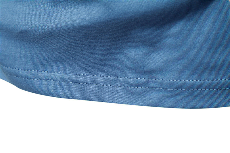 T-shirt in puro cotone con strato interno da uomo a maniche lunghe in tinta unita a maniche lunghe alla moda autunno nuovo_voghion.com