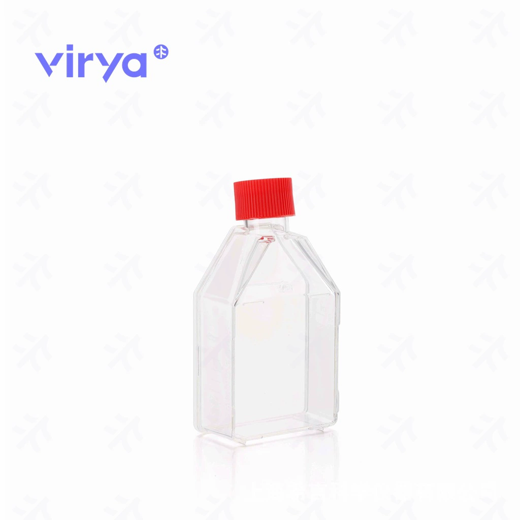 Virya75 cm² бутылка для культивирования клеток 3520756 Конструкция крышки фильтра для облегчения внутреннего и внешнего газообмена
