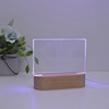 Creative acrylic erasable table lamp for friend, night light, Birthday gift, 3D