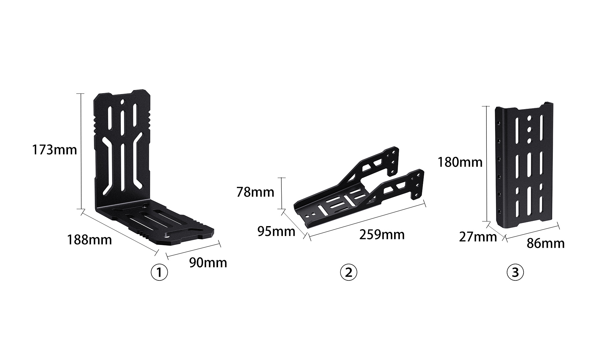 OUTZONE roof rack side-mounted bracket, water tank, roof platform, expandable outdoor car side tent canopy