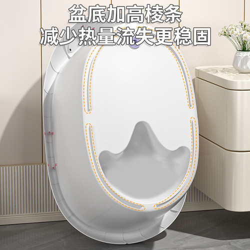 Baby bath tub, swimming pool, baby lying down, large bath tub, children's home bath, newborn children's supplies