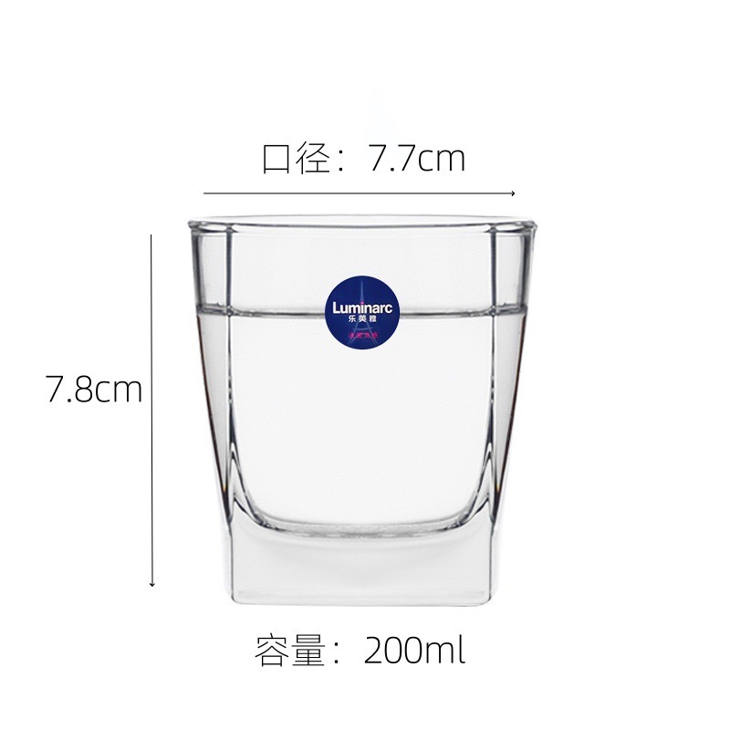 楽美雅ウイスキービールグラス家庭用ガラスカップ|undefined