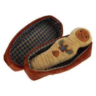 �羳��ƷMummy and Sarcophagus Plushľ������ʯ��ë�q��ż����