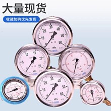 德国进口威卡WIKA压力表EN837-1耐震不锈钢测压液压表真空轴向表