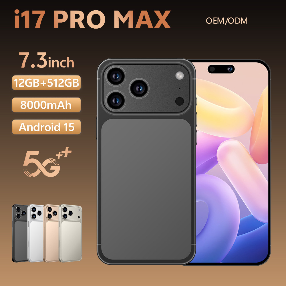 Smartphone 5G i17 Pro Max con Batería de Gran Capacidad, Doble SIM image 4