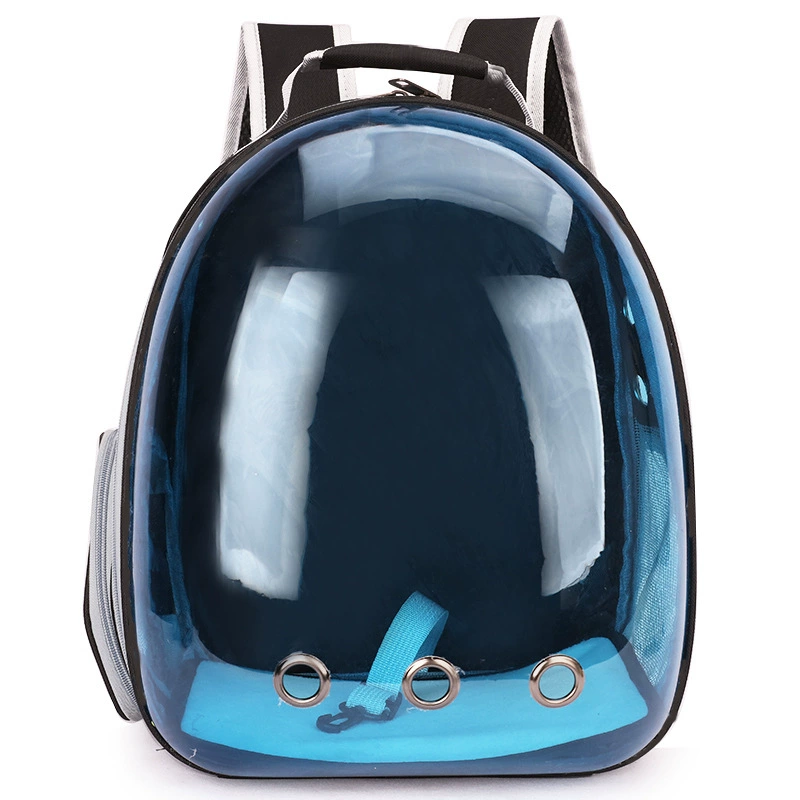 Handheld space backpack, transparent dome design, portable 0.98 kg