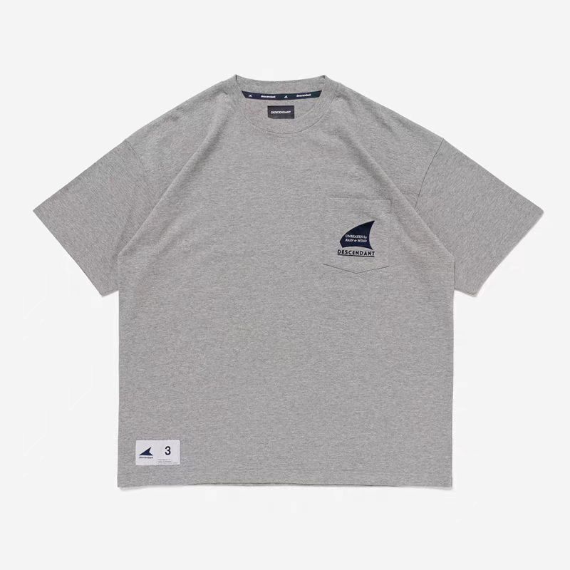 Descendant Gennaker Organic Casual Flap Pocket Pants Short-Sleeved T-Shirt Men's 25Ss