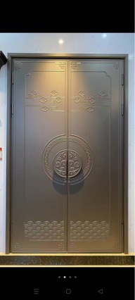 防爆铸铝门一门一景入户门防盗门别墅大门双开门厂家