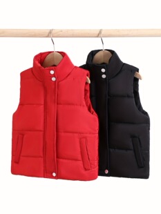 R 34152L Children Down Cotton Vest Logo ��ͯ��q���R��