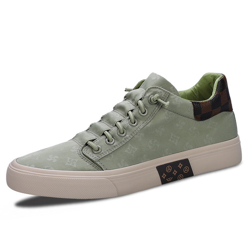 2024 Spring New Men's Shoes Men's Canvas Shoes Light Breathable Trendy Wide Casual Shoes Slip-on Loafers