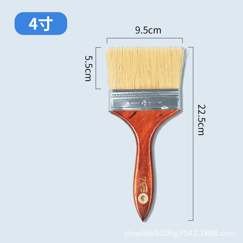 Thickenedlong 4inch ;bristle brush;bristle